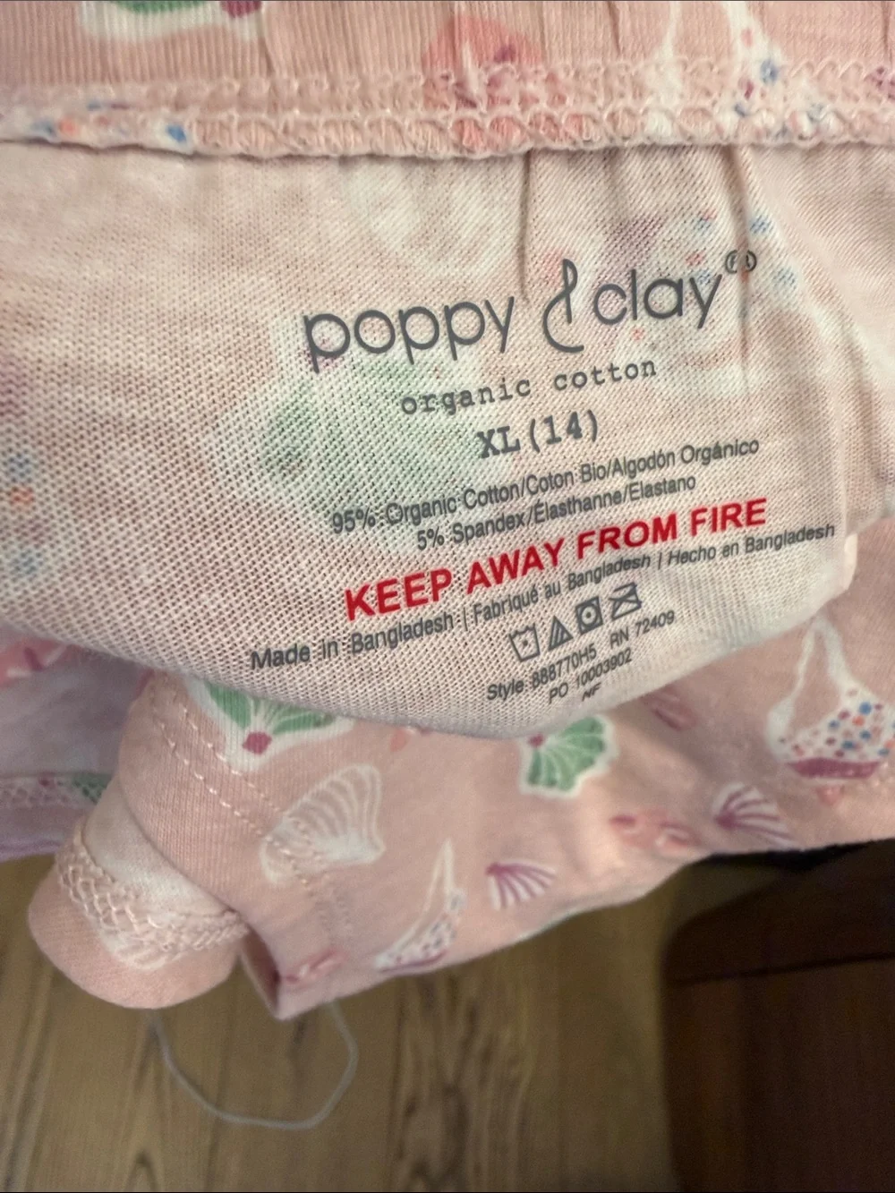 Poppy and Clay Girls' organic Cotton Briefs - 5 Pack